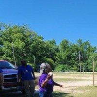 Daughters Diabetes Walk
Past Commandress Dt. Johnnie Mae Coker attempts to dunk a participating officer during the Crescent Court #143 Daughters Diabetes walk on June 3.
